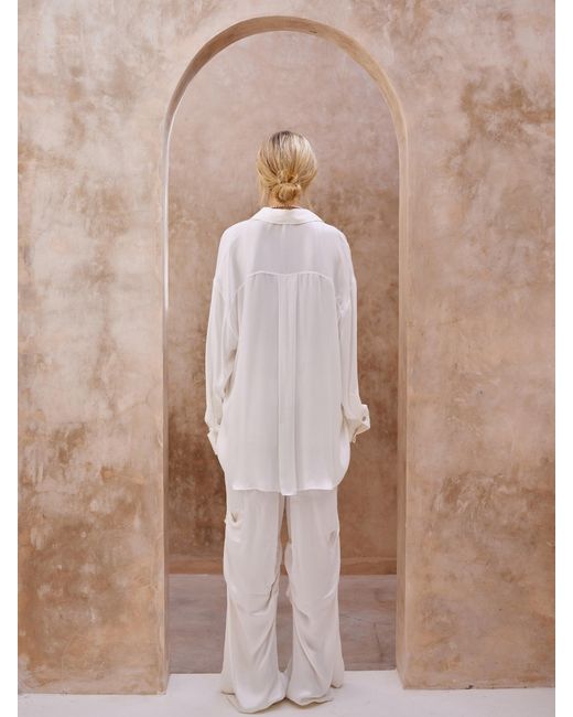 Cansu Xi White Fresh Shirt