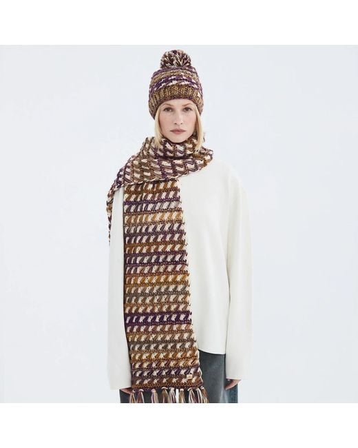 Norbron Brown Cherly Scarf