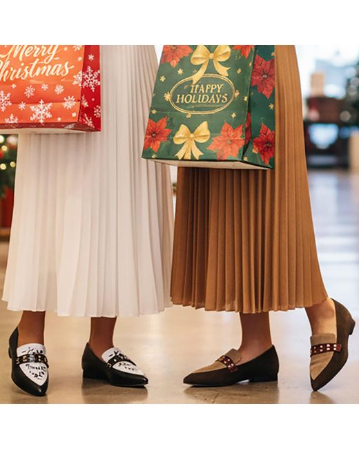 Beautiisoles by Robyn Shreiber Made in Italy Brown Neutrals Cecily Suede Loafer Comfortable For Day & Evening Wear