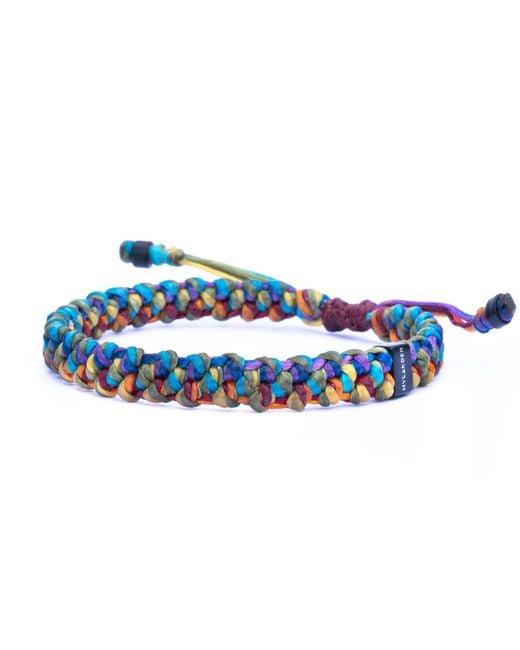 Harbour Uk Blue Hylander Chunky Steel Rope Bracelet for men