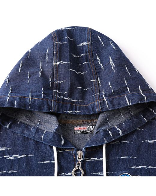 VERYRARE Blue Kaketsugi Hoodie for men
