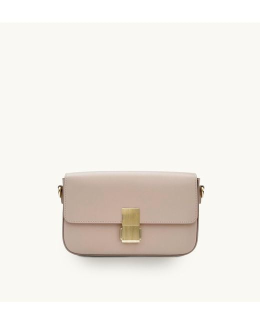Apatchy London Multicolor The Flora Blush Leather Bag