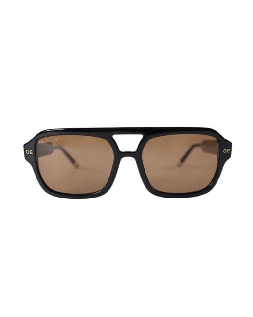 Out East Eyewear Natural Sayres Sunglasses