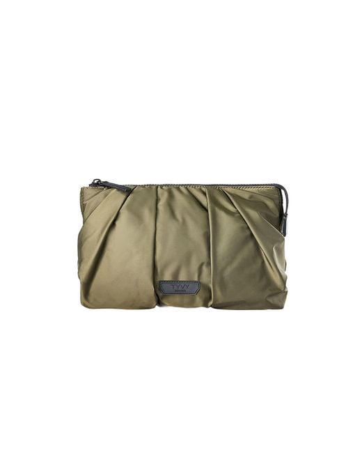 Tyvy New York Green The Aviator Large Cosmetic & Toiletry Pouch