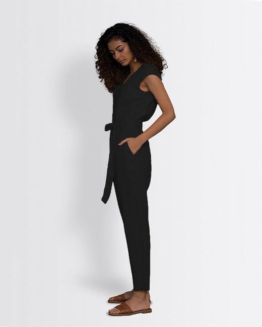 REISTOR Black The Hemp Noir Jumpsuit