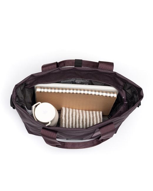 Lefrik Purple Strata Mini Bag Wine