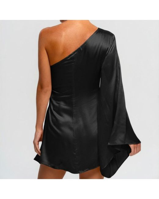The Ethos Studio Black Gaia Top/Mini Dress