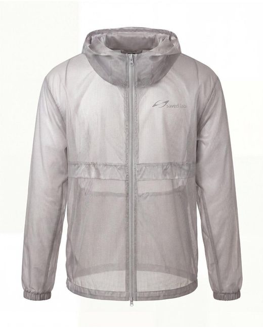 Saved Lab Gray Ultralight Windbreaker for men