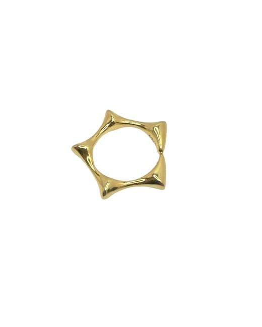 Jagged Halo Jewelry Metallic Spike Ear Cuff