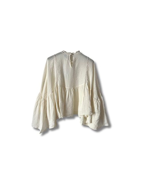 Reunion Home White Nomad Blouse