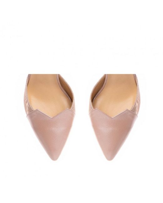 The 5Th Element Pink Neutrals Coco Pumps