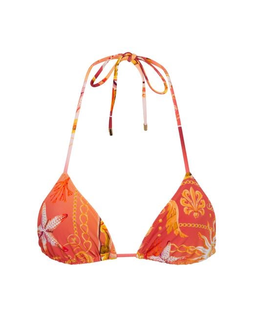Sunkissed Red Le Triangle Top