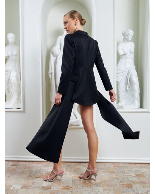 Lumina Eligma Black Opera Blazer Dress