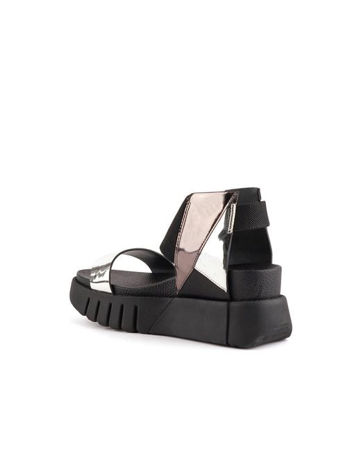 United Nude Black Delta 3D Sandal