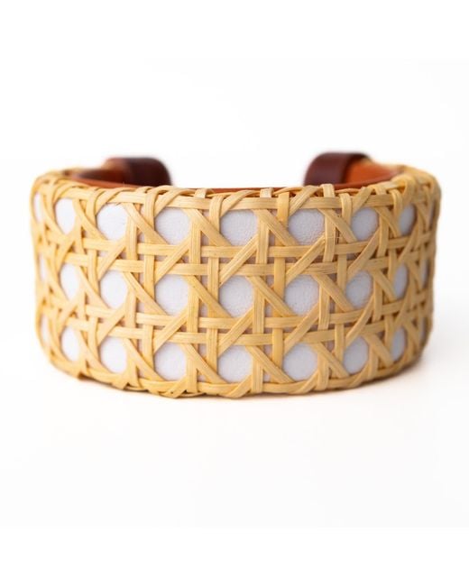 Whale Tail Weaving Orange Centre Street Cuff