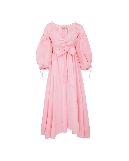 Lisa The Label Pink Romanticism Reborn The Countess Dress