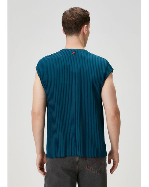 Pcfg Blue Knitted Vest