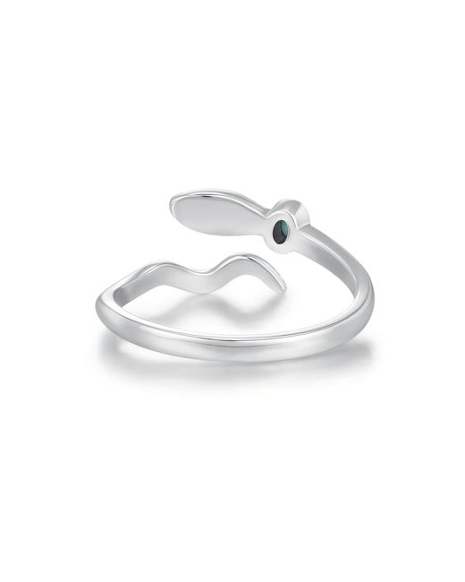 Azura Jewelry New York Metallic Serpentine Ring Vermeil