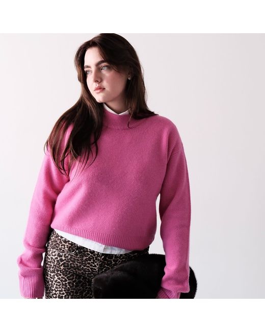 Porridge Knitwear Pink Cashmere Amy Jumper