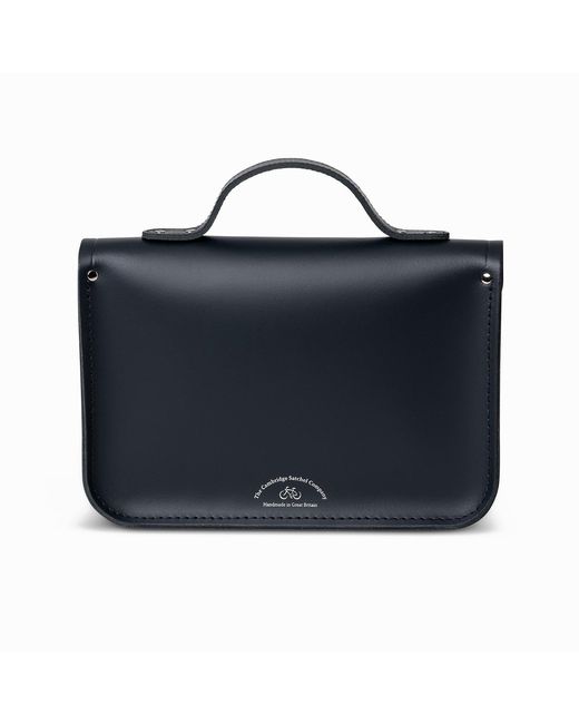 Cambridge Satchel Company Blue The 11 Inch Batchel -Clay, Oxblood