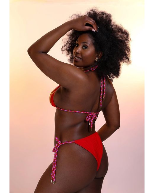 Raw Potential Red Sedona Bikini Top
