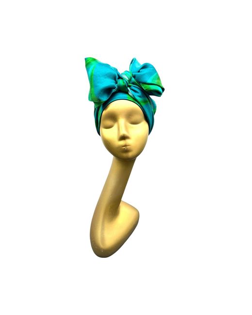 Julia Clancey Green Jcjc Silk Scarf