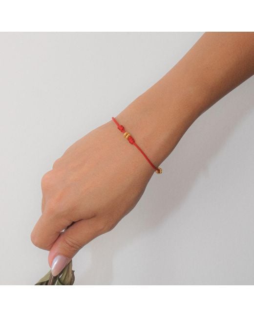 Tvento Red The Ruplets Rubra Bracelet for men