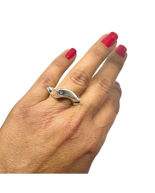 Tg-Jewellery by Tamara Gervasio Metallic The Star Ring Amethyst