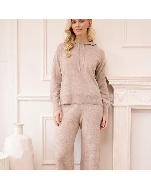 Cove Natural Cashmere Fawn Hoodie