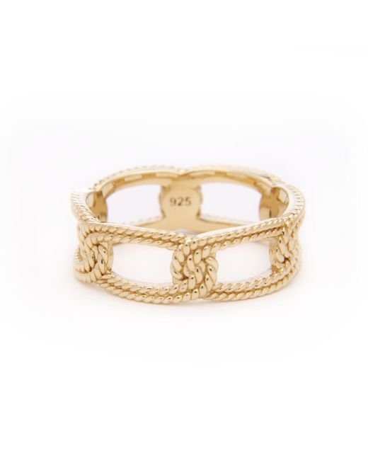 Belinda Jewelz Metallic Rayna Braided Ring