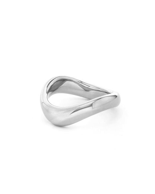 Dinny Hall White Wave Ring
