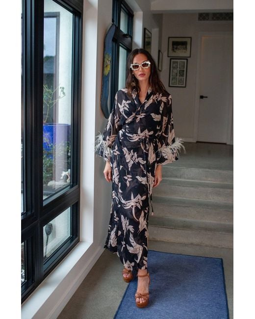 Jennafer Grace Black Marlene Wrap Dress