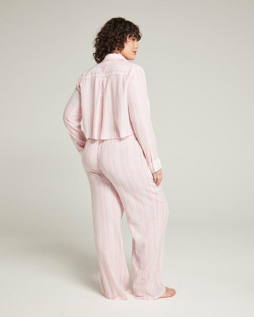 Nudea Pink The Cropped Shirt