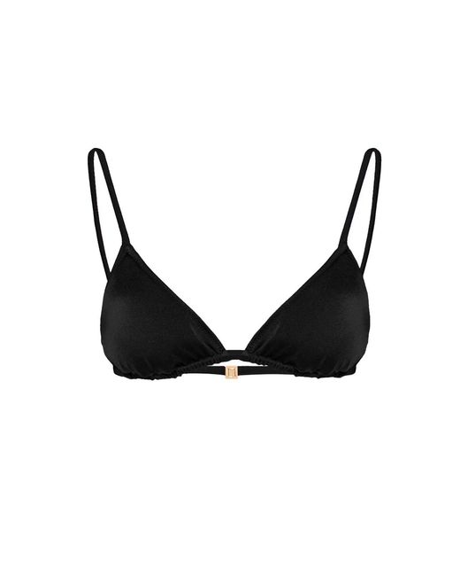 Cherina Beachwear Llc Black Lily Bikini Top