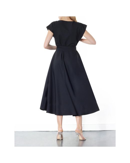 Meem Label Black Stine Midi Dress