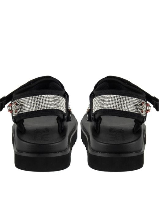 Keith Scarrott Shoes Black Pitone Snake Sandal