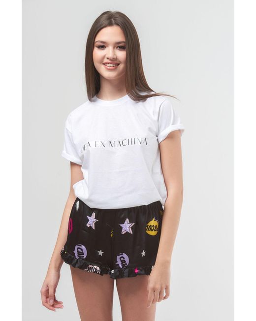 Favette Black The Silk Shorts — Fragile Like A Bomb