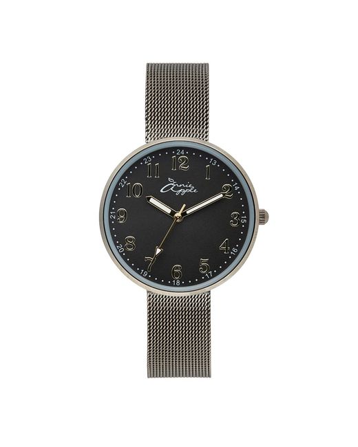 Bermuda Watch Company Gray Annie Apple Empress Interchangeable Gunmetal Mesh Wrist To Nurse Watch