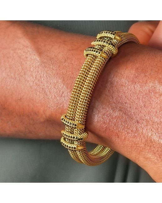 Freak Vault Metallic Aurora Cuff Bracelet for men
