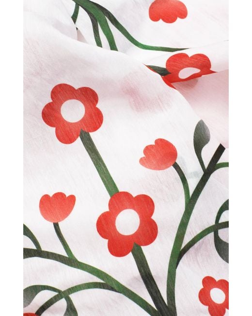 Jessie Zhao New York White Beach Sarong Wrap