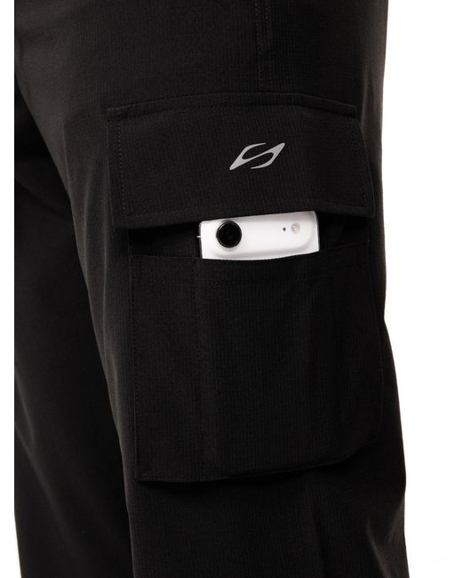 Saved Lab Black Cargo Pant for men