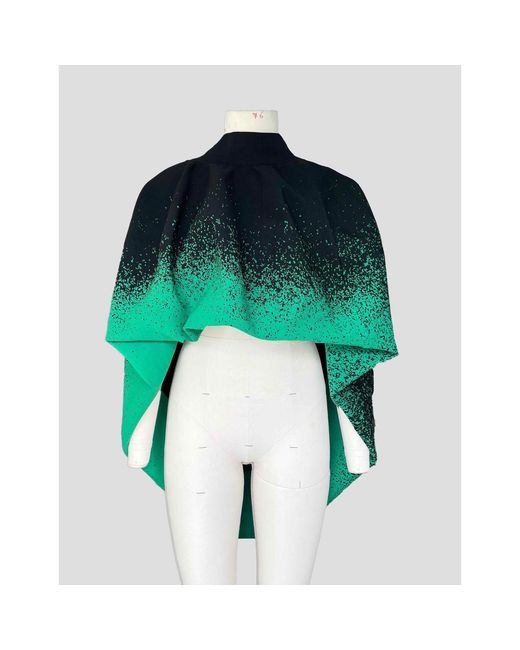 Arto. Green Crazy Brain Midi Skirt