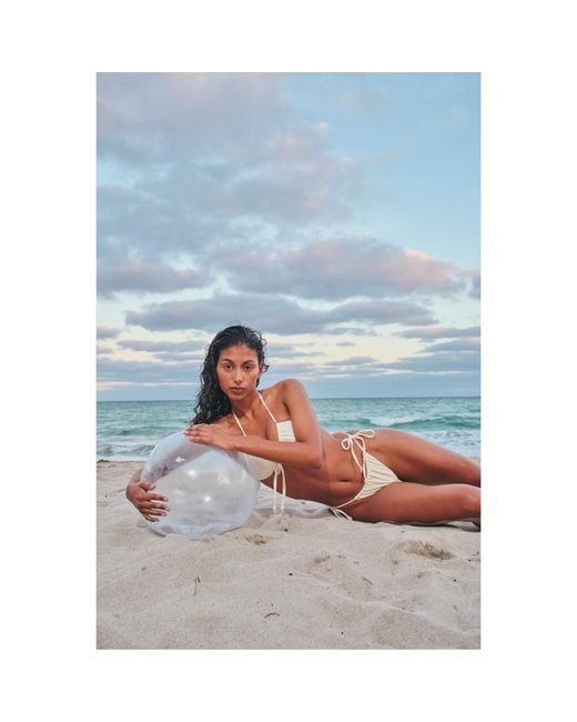 Thaynne Swimwear Llc White Trancoso Bottom