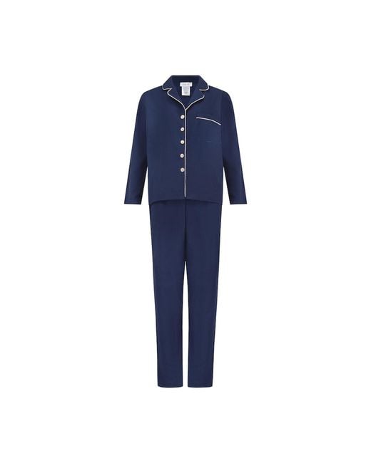 Lula-Ru Blue Cotton Pyjamas