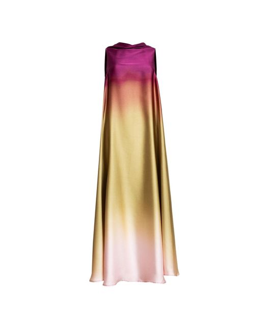 Bianca Popp Pink Bell Dress Long