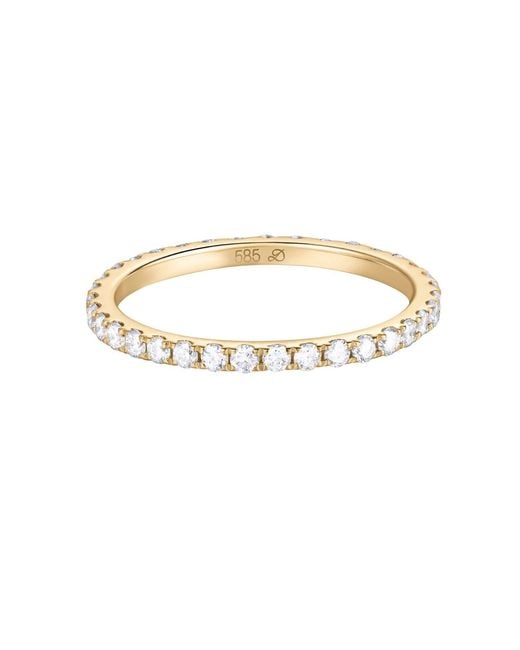 Dyamka Metallic Paved Alliance Ring