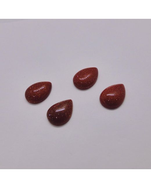 VALERIE CHIC Brown Sparkle Sea Droplet Stone Stud Earrings