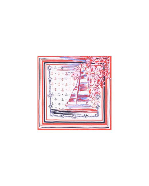 Saachi Red Nautical Bloom Bandana