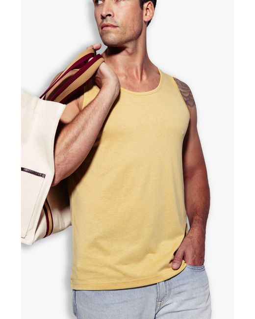 Bdxy Studio Yellow The Stunt Vest for men