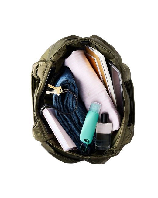 Tyvy New York Green The Aviator Medium Tote